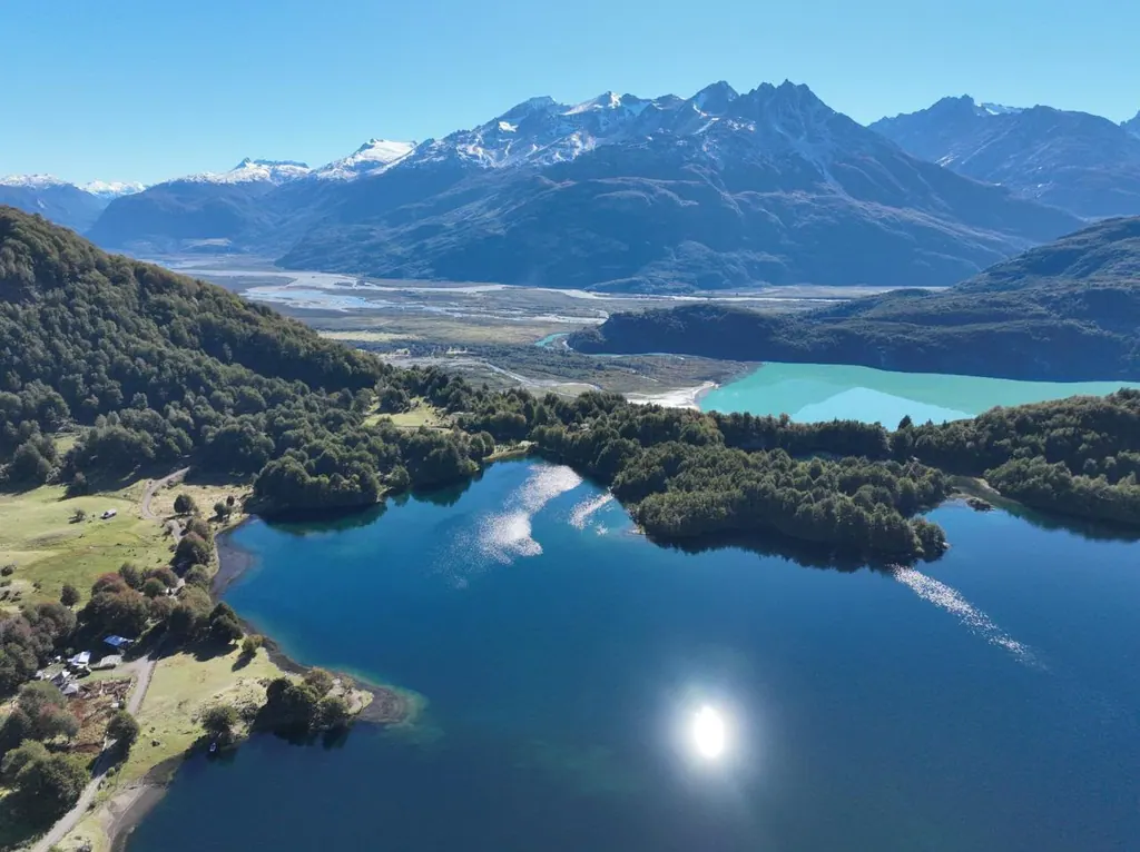 Bosque de lengas y coigües en el entorno de la parcela